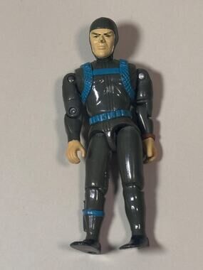 Vintage 1986 Lanard The Corps Gi Joe Cobra Action Figure Shark Diver